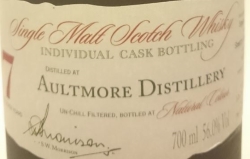 Aultmore 2007 (A. D. Rattray) Label 2