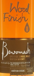 Benromach Château Cissac 2006 Label 2