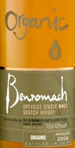 Benromach Organic 2008 Label 2