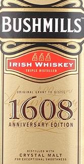 Bushmills 1608 400th Anniversary Label NEW II