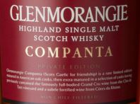 Glenmorangie Companta Label NEW