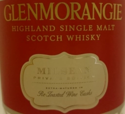 Glenmorangie Milsean Label 4