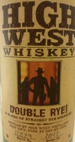 High West Double Rye Label 3