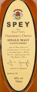 SPEY Chairman's Choice Label 2