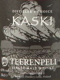 Teerenpeli Distiller's Choice Kaski Label