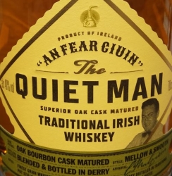 The Quiet Man Traditional Irish Whiskey Label 2